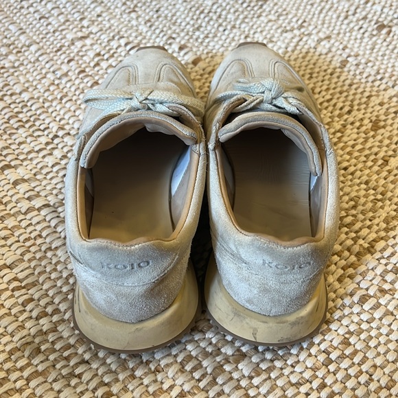 Koio Retro Runner Sneaker in Moonlight suede size US8 - Picture 4 of 5